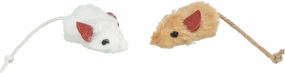 TRIXIE Plüschmäuse mit Catnip-Kern 5 cm (6 Stück) Bestpreis